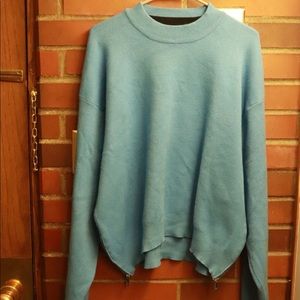 Blue Zara sweater